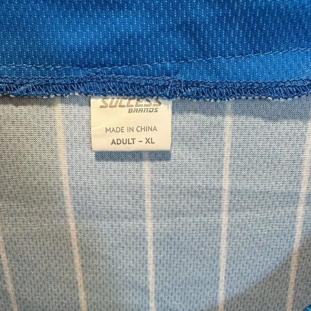 Blue Striped Men's Jersey - Picture 2 of 3